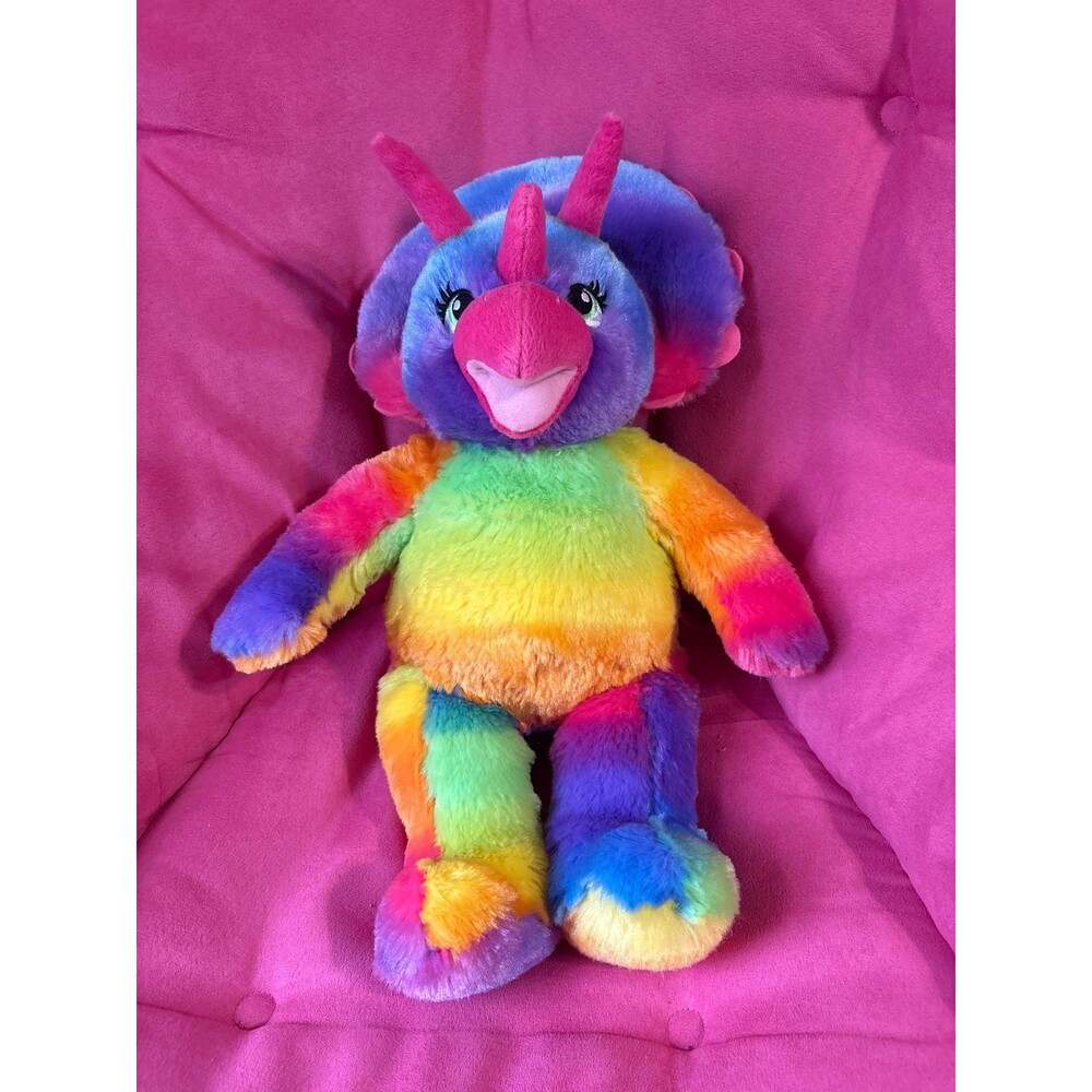 Build A Bear Rainbow Dino dinosaur